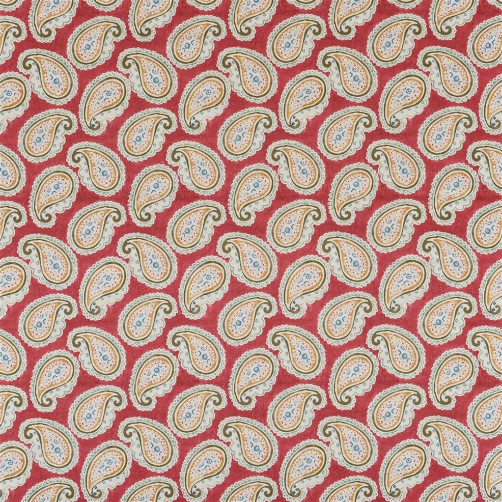 Montracy Fabric - Red 