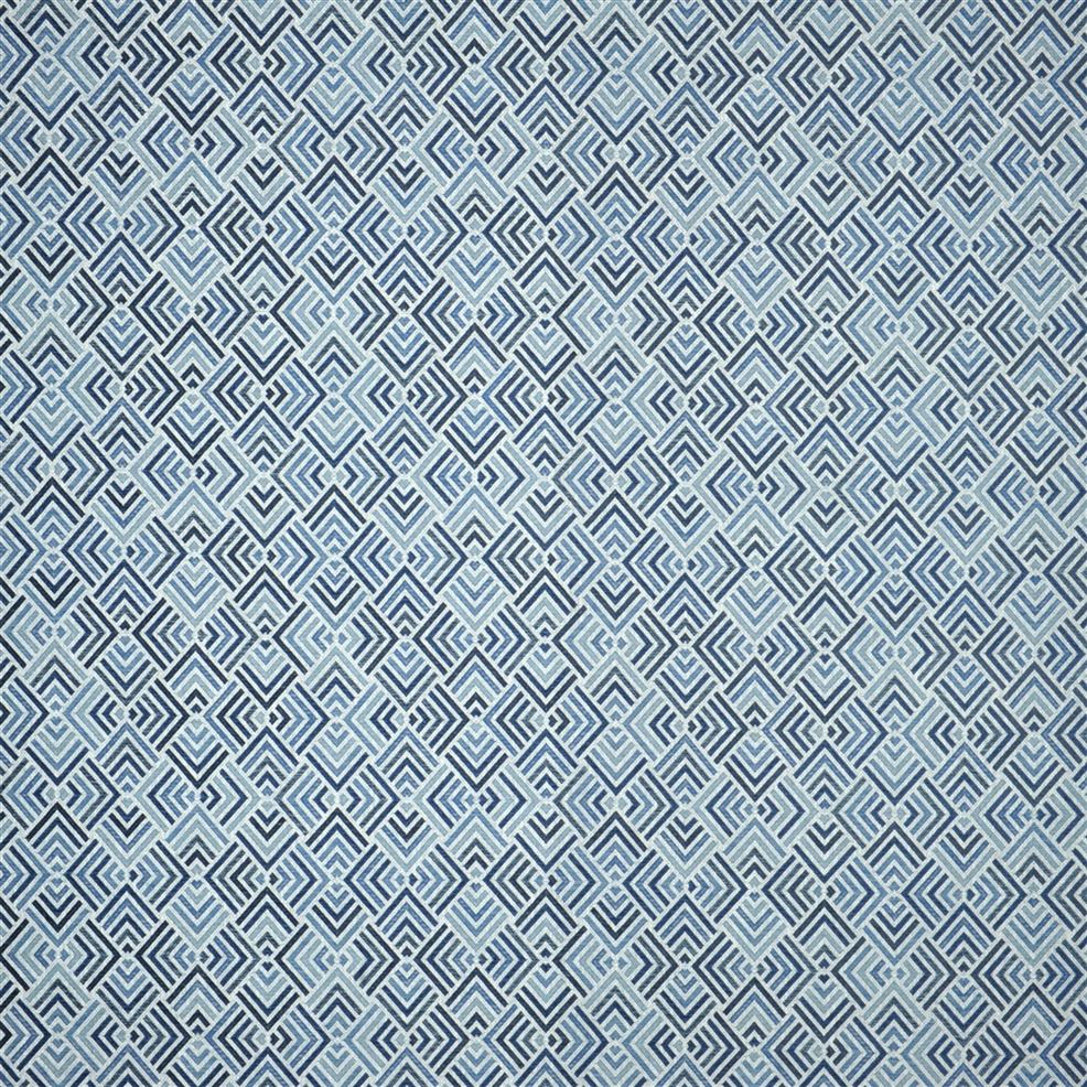 Mitla Fabric - Blue