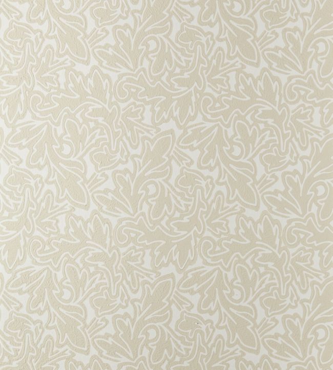 Feuille Wallpaper - Cream - 4901 - Farrow & Ball