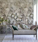 Fleur Orientale Wallpaper - Pale Birch - PDG1152/02 - Designers Guild