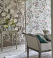 Fleur Orientale Wallpaper - Pale Birch - PDG1152/02 - Designers Guild