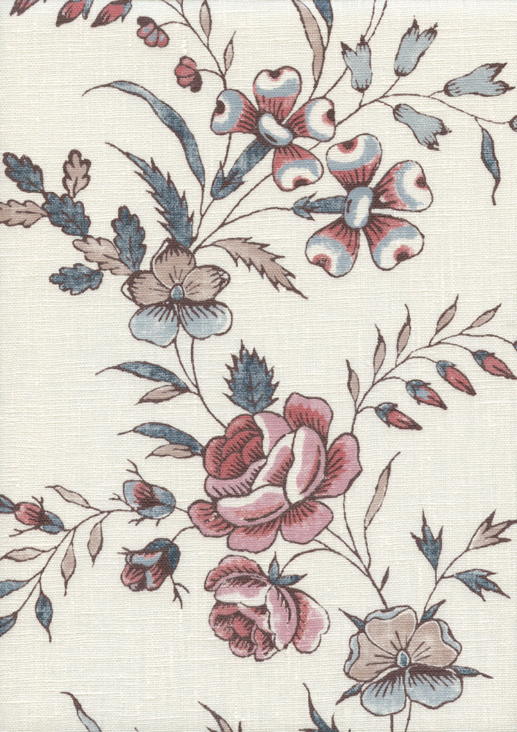 Fleurie Fabric - Pink 