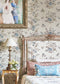 Fleurie Room Wallpaper - Cream