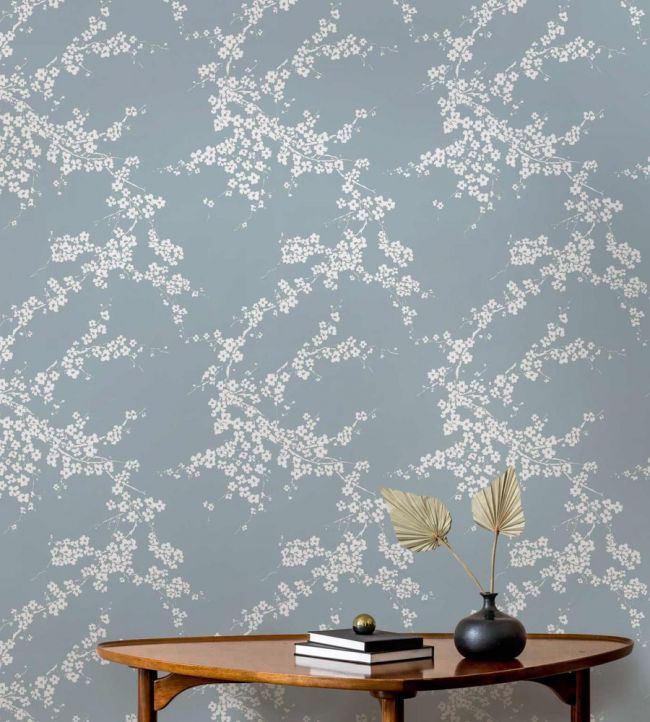 Primavera Room Wallpaper - Teal