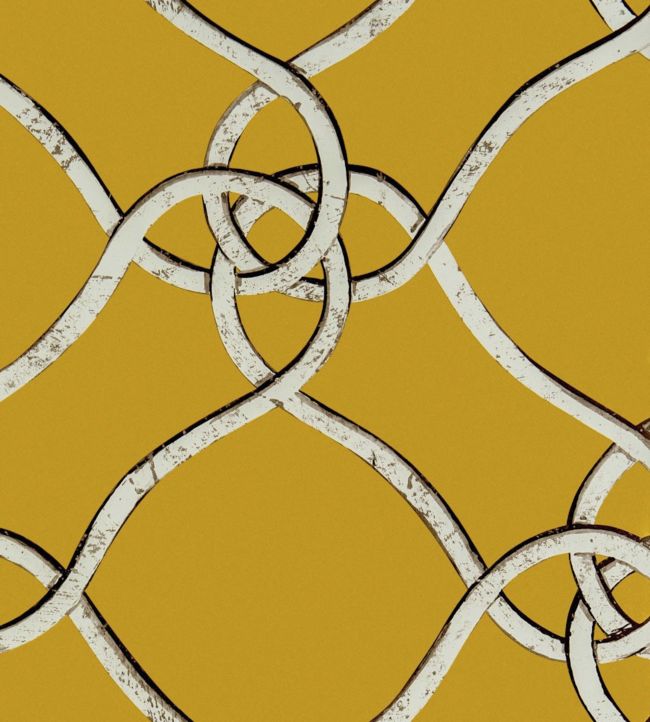 Verona Wallpaper -  Yellow 