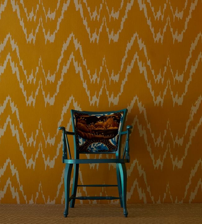 Jano Room Wallpaper - Orange