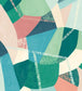 Abstract Geo Wallpaper - Green