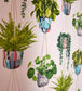 Houseplant Room Wallpaper - Multicolor
