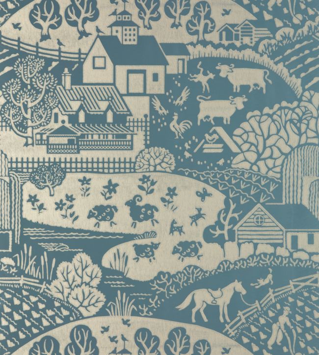 Gable Wallpaper - De Nimes - 5408 - Farrow & Ball