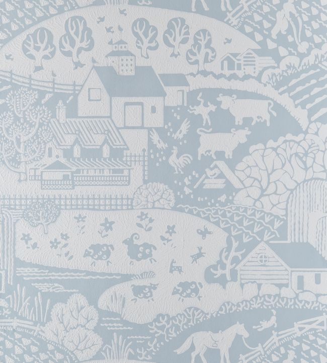 Gable Wallpaper - Parma Gray - 5404 - Farrow & Ball