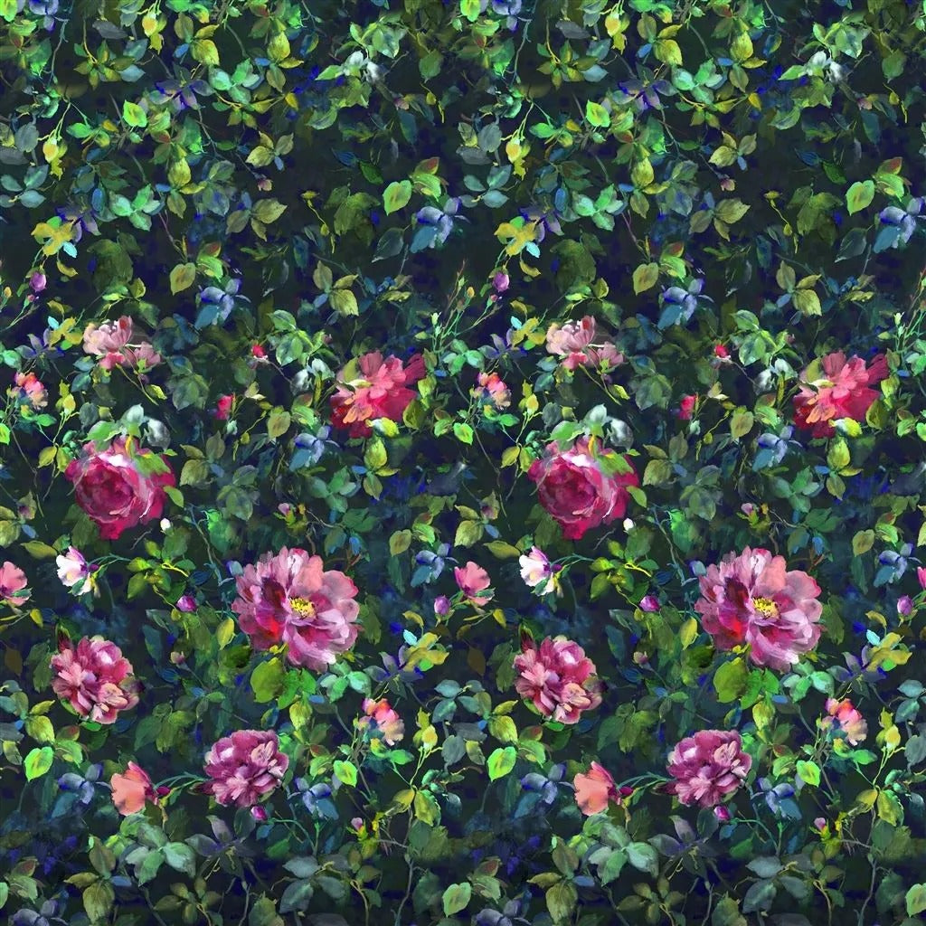 Gertrude Rose Wallpaper - Fuchsia - PDG1154/01 - Designers Guild