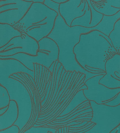 Helleborus Wallpaper - Inchyra Blue - 5605 - Farrow & Ball