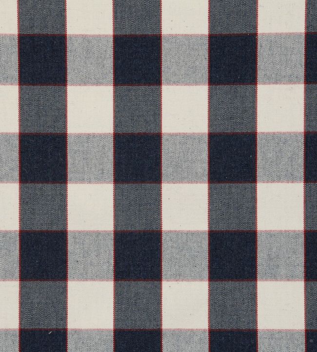 Essex Check Fabric - Gray