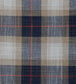 Kintyre Check Fabric - Blue