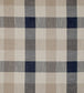 Oban Check Fabric - Blue