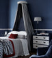 Ticking 2 Room Fabric - Blue