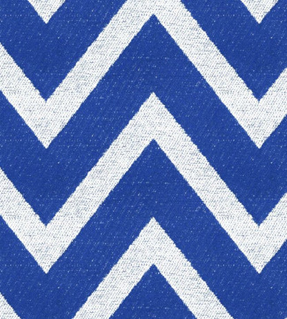Chevron Fabric - Blue