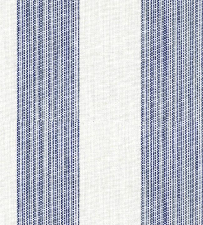 Lulworth Stripe Fabric - Blue 