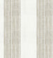 Lulworth Stripe Fabric - Gray