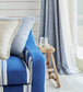 Lytham Stripe Room Fabric - Blue