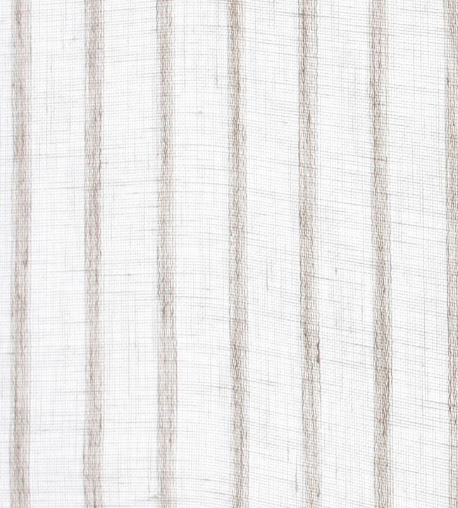 Newlyn Stripe Fabric - White 