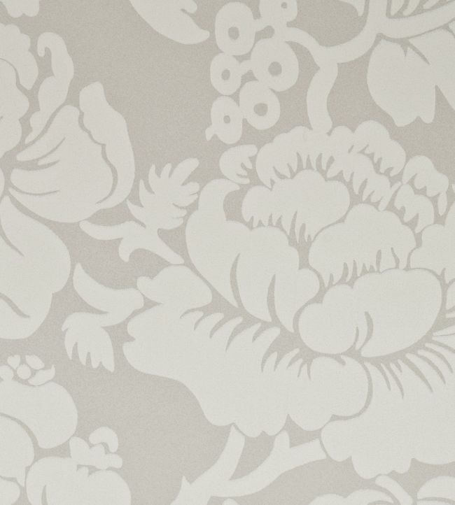 Wildflower Wallpaper - Gray 