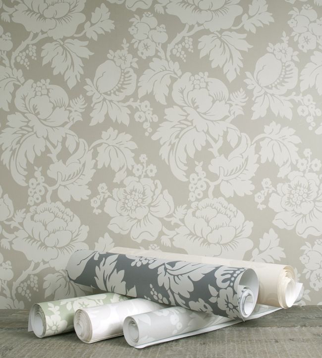 Wildflower Room  Wallpaper - Green