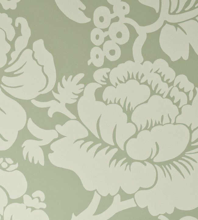 Wildflower Wallpaper - Green