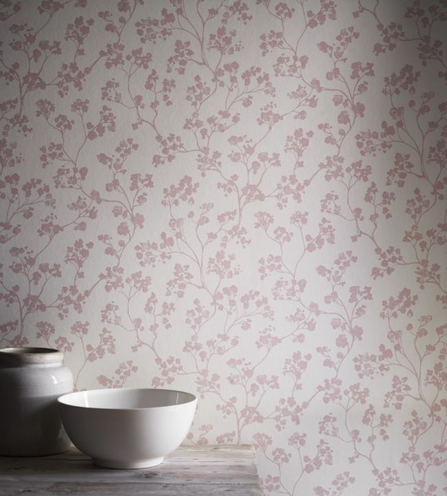 Kew Baltic Room Wallpaper - Pink