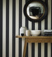 Salesbury Room Wallpaper - Black
