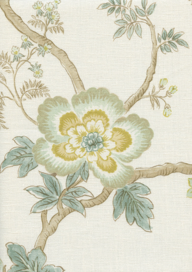 Indienne Fabric - Yellow - Lewis & Wood