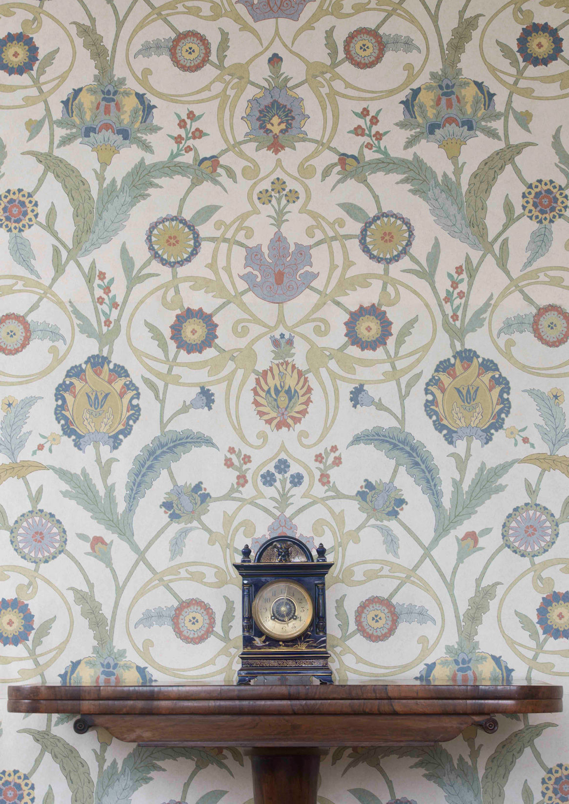 Ipek Damask Wallpaper - Pugin - Lewis & Wood
