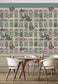 Abandoned Arches Room Wallpaper | Celadon and Stone