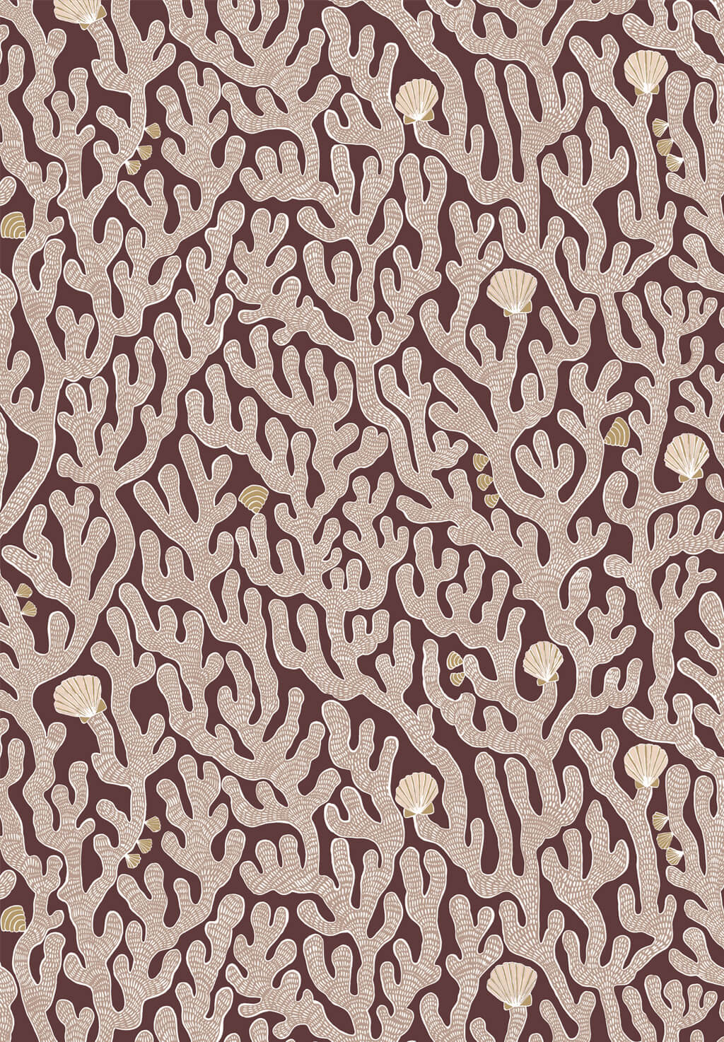 Coral Wallpaper | Spicer Brown