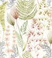 Summer Ferns Wallpaper - Pink 