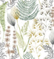 Summer Ferns Wallpaper - Multicolor