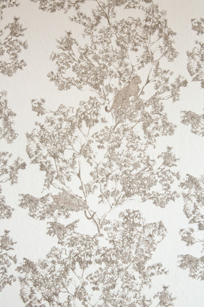 Camouflage Wallpaper - Cream