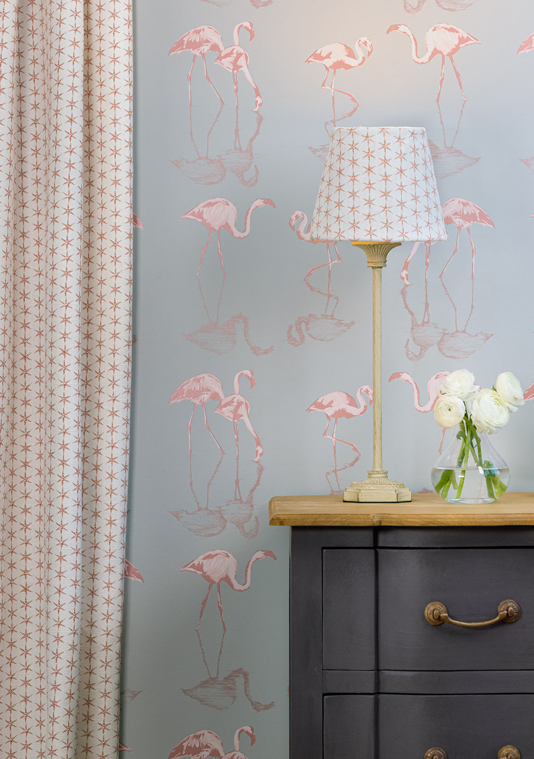 Anise Room Fabric - Pink