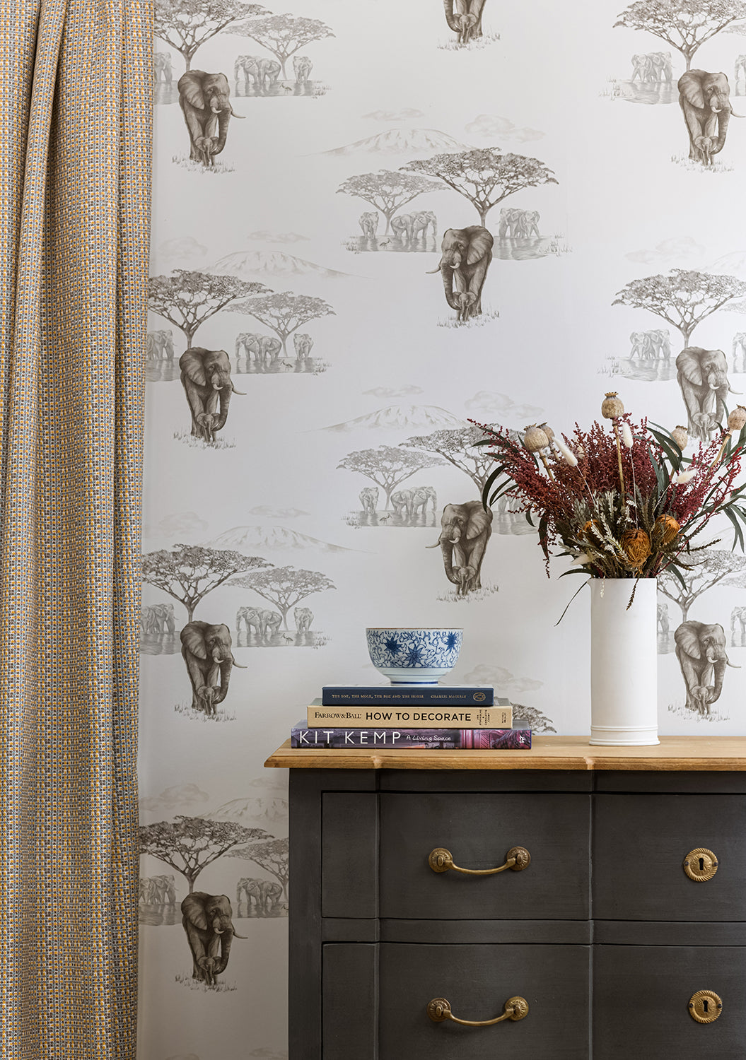 Labyrinth Room Fabric - Send