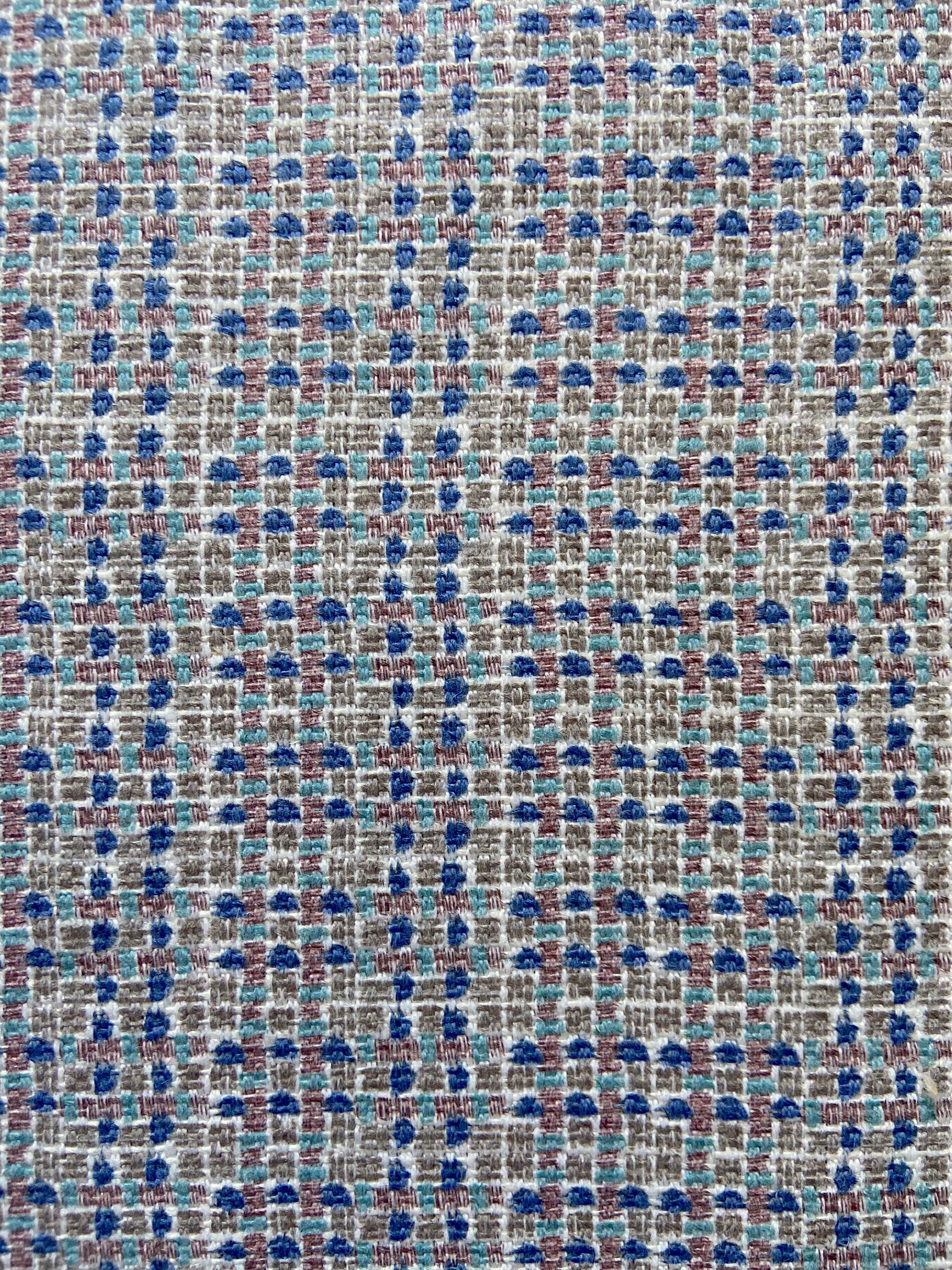 Labyrinth Fabric - Blue