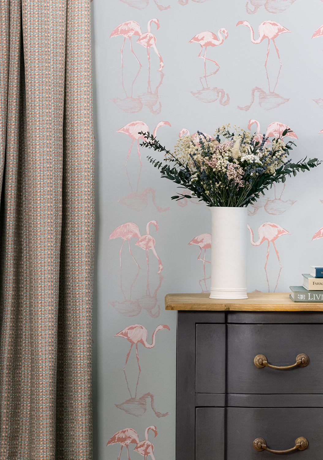 Labyrinth Room Fabric - Pink