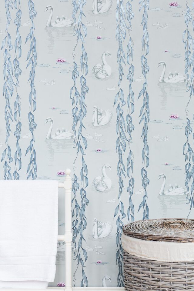 Regal Room Wallpaper 2 - Silver