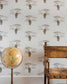 The Waterhole Room Wallpaper - Brown