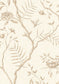 Jasper Peony Wallpaper - Sand - Lewis & Wood