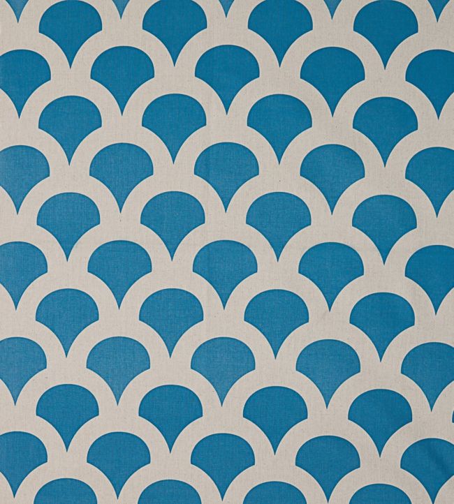 Grand Kyoto Koi Fabric - Blue