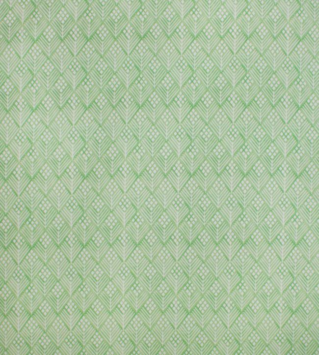 Pine Flower Fabric - Green