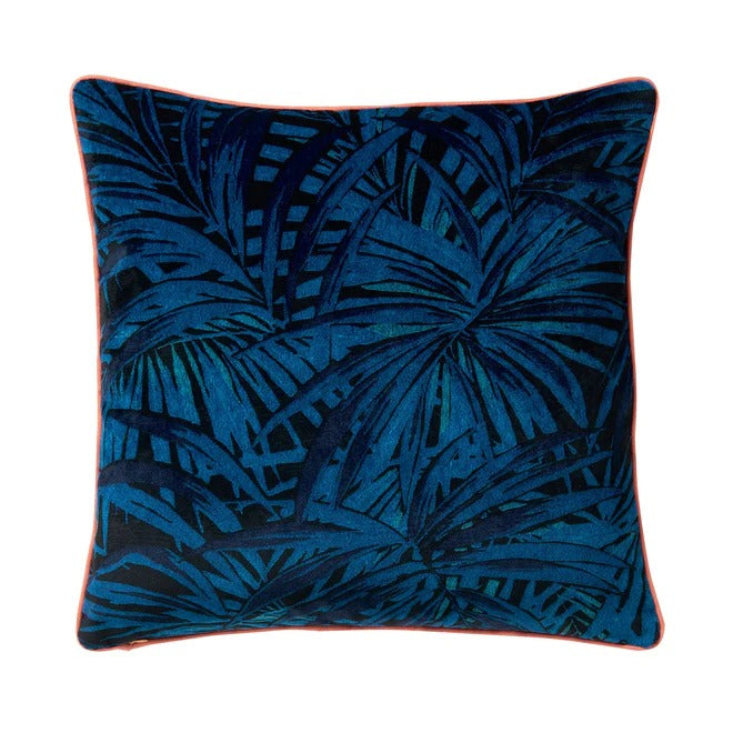 Butterfly Palm Electric Velvet Cushion