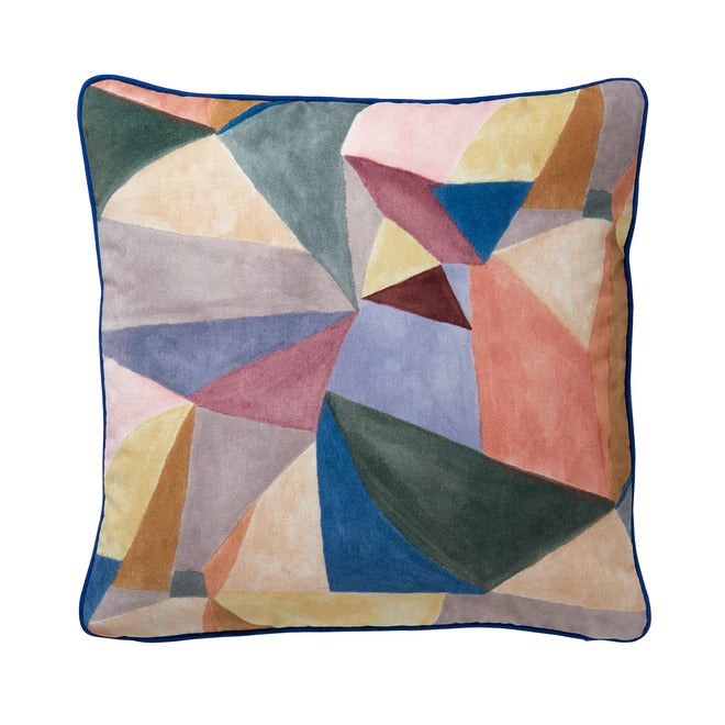 Crystal Sunset Velvet Cushion