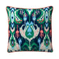 Bukhara Emerald Velvet Cushion