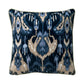 Bukhara Graphite Velvet Cushion
